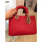 Dior Red Diorissimo Small Bag