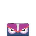 Fendi Blue/Pink Bag Bugs Clutch Bag
