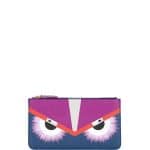 Fendi Blue/Pink Bag Bugs Clutch Bag