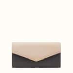 Fendi Gray/Pastel Pink 2Jours Wallet