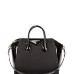 Givenchy Black Python/Patent Antigona Bag