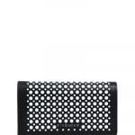 Givenchy Black/White Studded Pandora Wallet On Chain Bag