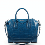 Givenchy Electric Blue Alligator Antigona Small Bag