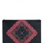 Givenchy Multicolor Bandana Print Coated Canvas Small Pouch Bag