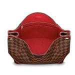 LOUIS VUITTON DAMIER EBENE CAISSA HOBO-CHERRY – The