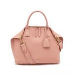 Mulberry Rose Petal Alice Zipped Tote Small Bag