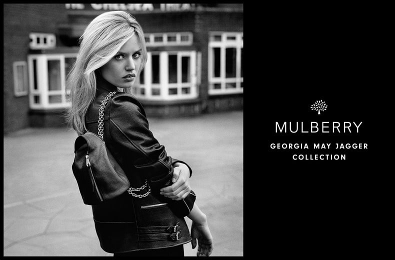Mulberry x Georgia May Jagger
