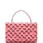 Prada Rose Molecule Print Top Handle Bag