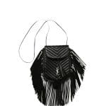 Saint Laurent Black Matelasse Anita Small Bag