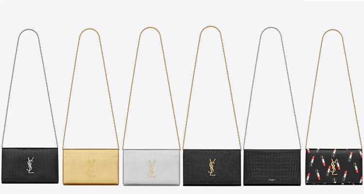 Saint Laurent Chain Wallets