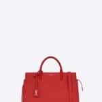 Saint Laurent Red Rive Gauche Cabas Small Bag