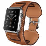 Apple Fauve Barenia Cuff Hermes Watch