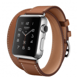 Apple Fauve Barenia Double Tour Hermes Watch