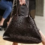 Bottega Veneta Brown Intrecciato Cabat Bag - Spring 2016