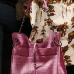 Bottega Veneta Pink Crocodile Tote Bag - Spring 2016