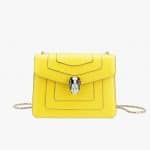 Bulgari Yellow Serpenti Forever Bag - Spring 2016