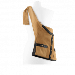 Chanel Tan/Black Suede/Lambskin Girl Chanel Large Bag