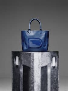 Delvaux Bleu de Prusse Louise Satchel Bags