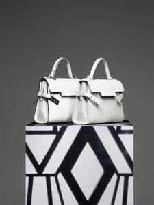 Delvaux Ivory Tempete MM Bags