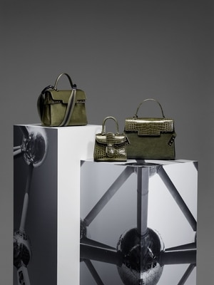 Delvaux Mini Tempete Calf Souple Vison at 1stDibs