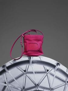 Delvaux Rose Indien Pin Mini Bag