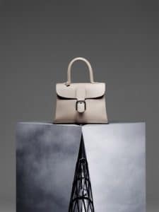 Delvaux Tourterelle Brillant MM Bag