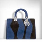 Dior Bleu De Minuit/Black Ayers Diorissimo Bag