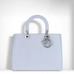 Dior Metallic Ciel Clair Bullcalf Diorissimo Bag