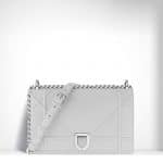 Dior Opaline Lambskin Diorama Flap Bag