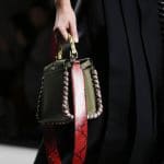Fendi Olive Green Peekaboo Bag With Red Python Strap You 2 - Spring 2016