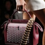 Fendi Red Dot.Com Bag With Braided Strap You - Spring 2016
