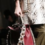 Fendi Red Peekaboo Bag with Strap You - Spring 2016