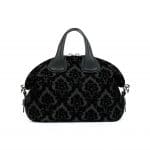 Givenchy Black Velvet Devore Nightingale Medium Bag