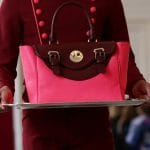 Hill & Friends Pink/Burgundy Happy Satchel Bag - Spring 2016