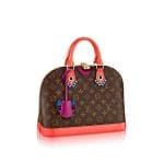 Louis Vuitton Flamingo Monogram Totem Alma PM Bag