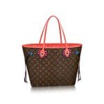 Louis Vuitton Flamingo Monogram Totem Neverfull MM Bag