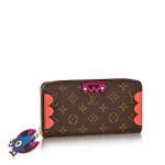 Louis Vuitton Flamingo Monogram Totem Zippy Wallet