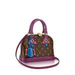 Louis Vuitton Magenta Monogram Totem Alma BB Bag