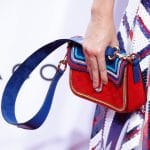 Marc Jacobs Red/Blue Embroidered Flap Bag - Spring 2016