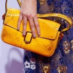 Marc Jacobs Yellow Python Flap Bag - Spring 2016