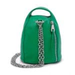 Mulberry Emerald Green Georgia May Jagger Biker Pouch Bag