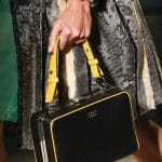 Prada Black/Yellow Box Top Handle Bag - Spring 2016