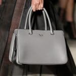 Prada Gray Top Handle Bag - Spring 2016