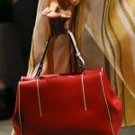 Prada Red/White Top Handle Bag - Spring 2016