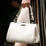 Prada White Top Handle Bag - Spring 2016
