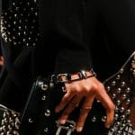 Proenza Schouler Black Studded Mini Flap Bag - Spring 2016