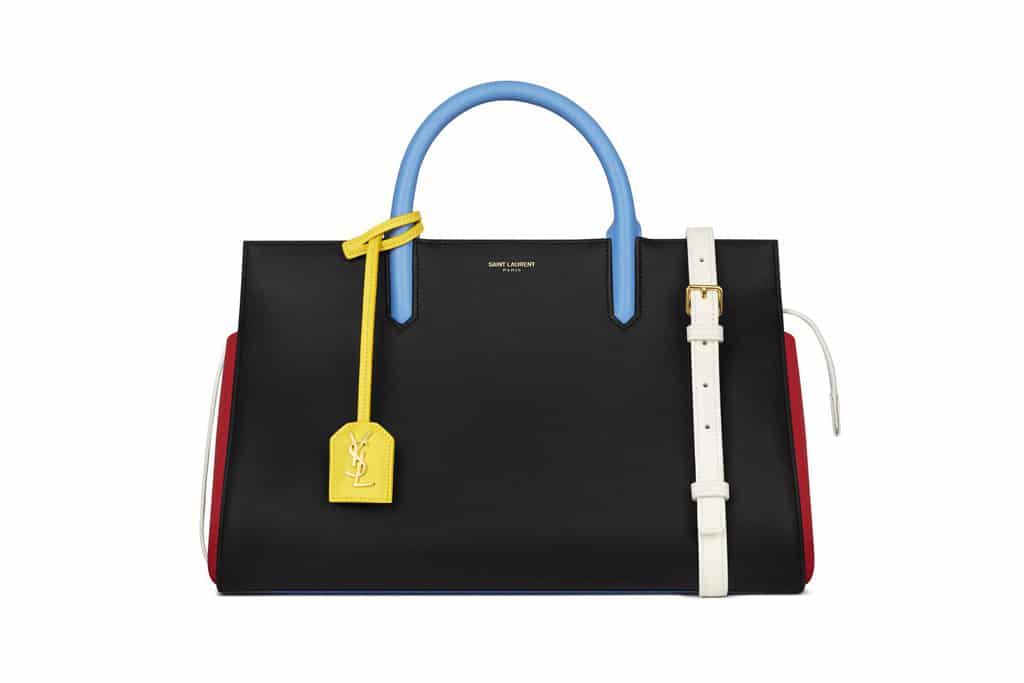 Saint Laurent Multicolor Rive Gauche Cabas Bag