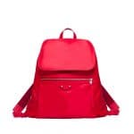 Balenciaga Rouge Grenade Rubberised Calfskin Traveller S Bag - Holiday Collection