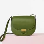 Celine Almond Pamelato Calfskin Medium Trotteur Bag