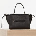 Celine Black Crocodile Small Ring Bag